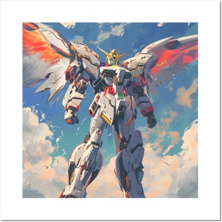 Winged Warriors: Gundam Wing, Mecha Epic, and Anime-Manga Legacy Unleashed Posters and Art